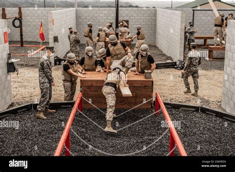 Marine Infantry Officer Leadership Challenge Course Obstacle Course